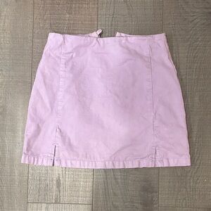 Chic Lilac Mini Skirt